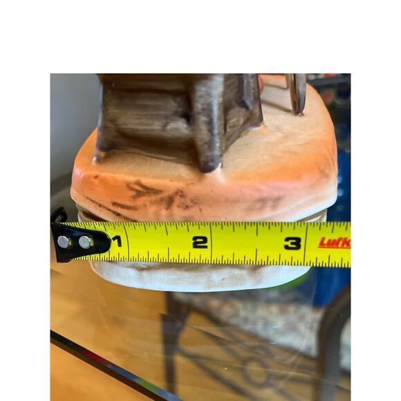 Vintage MCM Music Box Price Imports Rotating Boy Girl w Candle Sanyo Japan READ - Picture 7 of 8